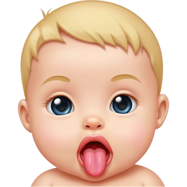 👅👶🏻 emoji