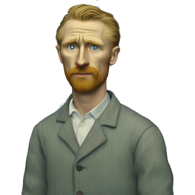 tableau van gogh nuit étoilée emoji