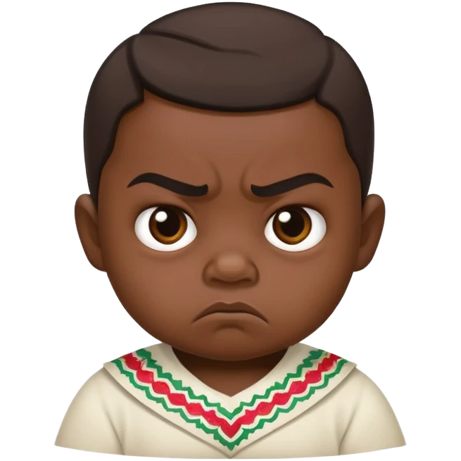 Judgmental Mexican baby emoji
