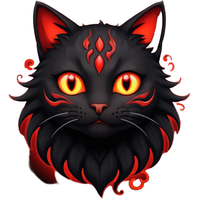 cat hades has death powers emoji