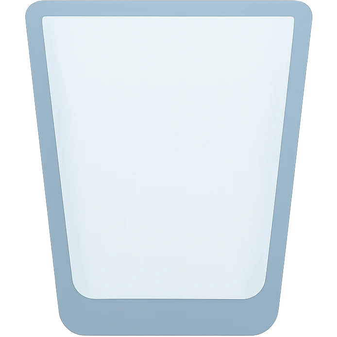  glass with nothing emoji