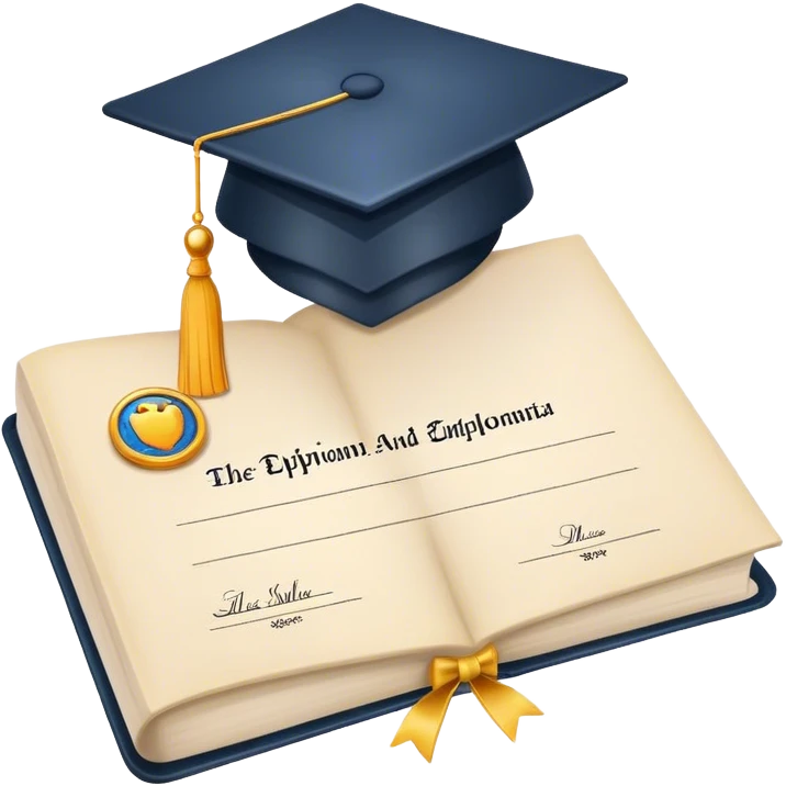 education diploma emoji