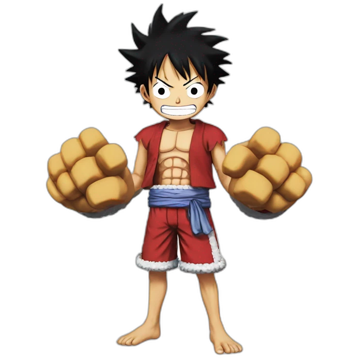 Luffy Gear five emoji