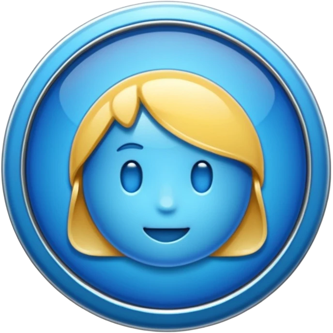 Fb blue badge emoji