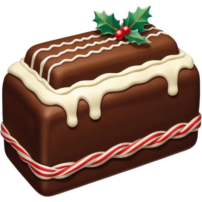 buche de noel emoji