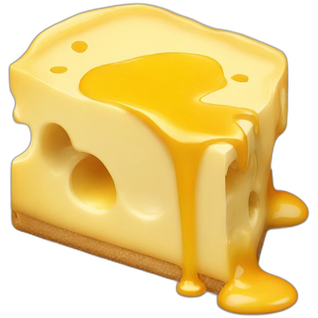 melted cheese emoji