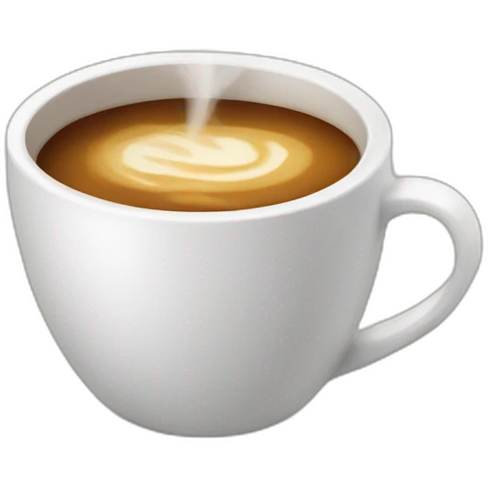 coffee steaming emoji