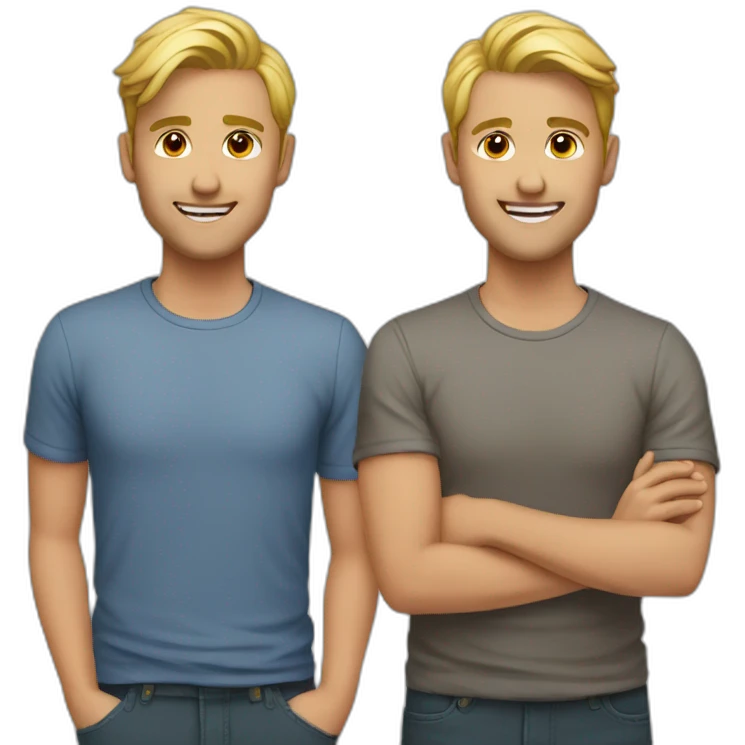 Couple gay emoji