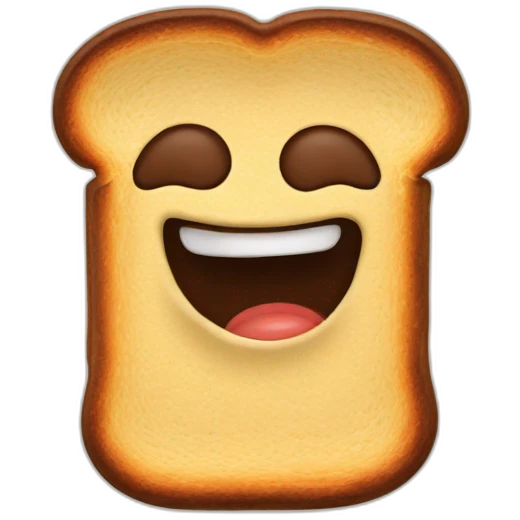 Brot mit nutella emoji