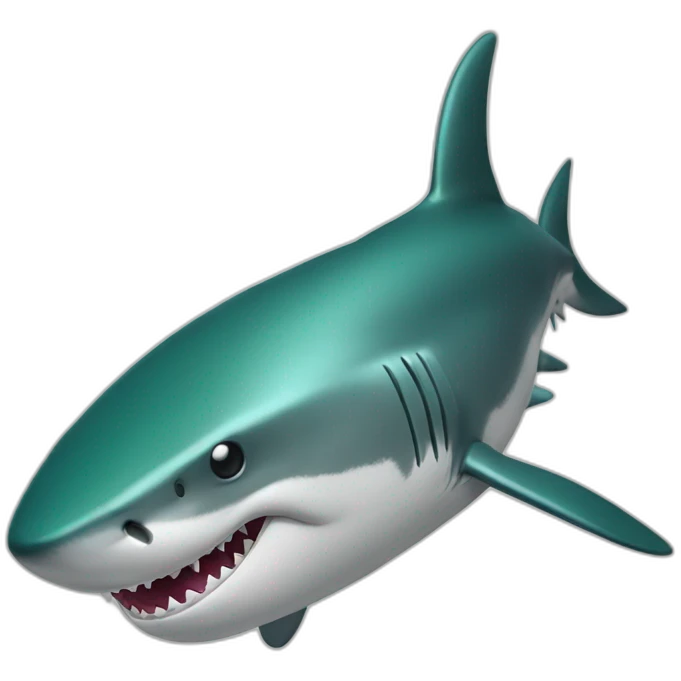 Requin vert emoji