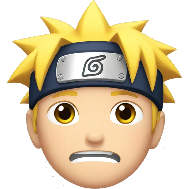 Naruto crying emoji emoji