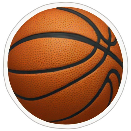 Basketball emoji