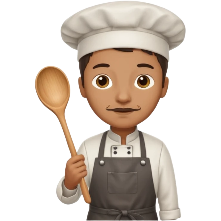 chef wearing apron







 emoji
