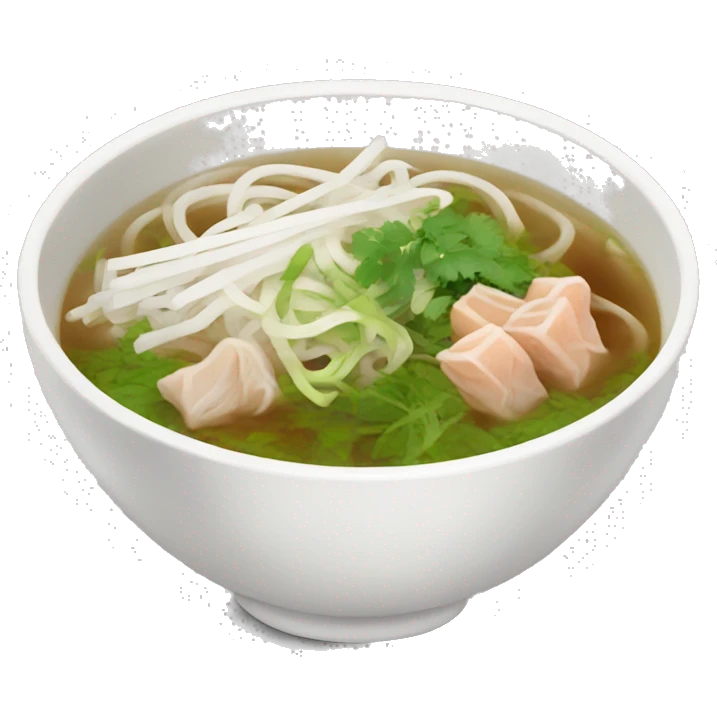 A bowl of pho   emoji