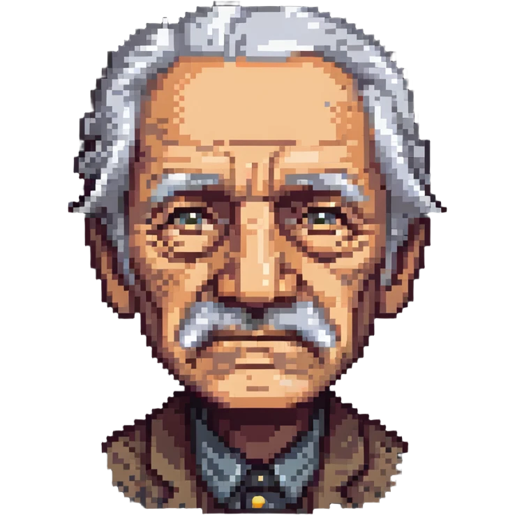 old man with wrinkles and gray hair emoji