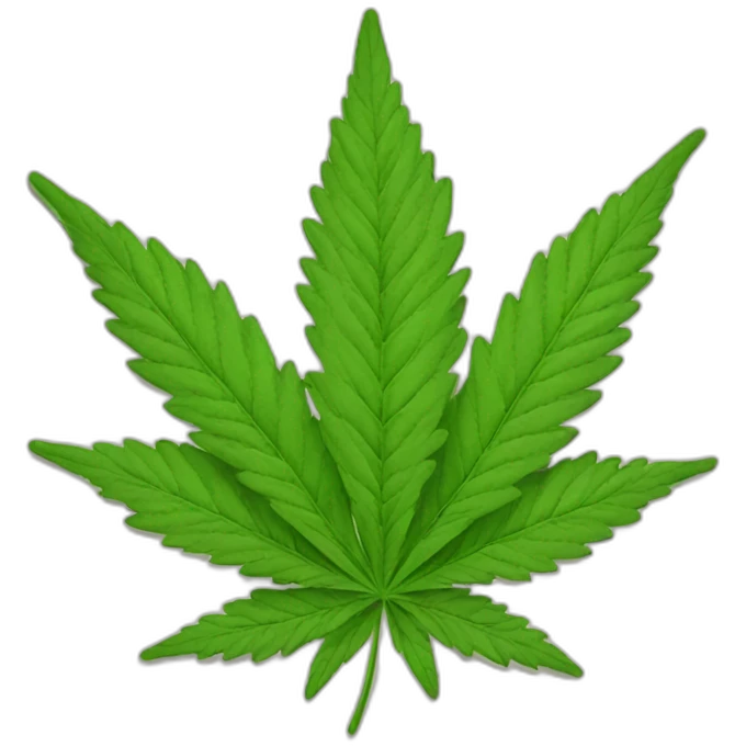 cannabis emoji