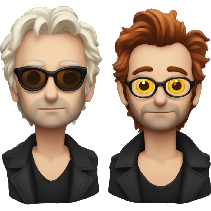 david tennant crowley good omens  emoji
