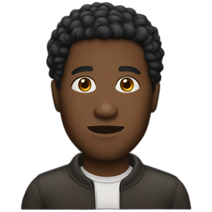 black man  emoji