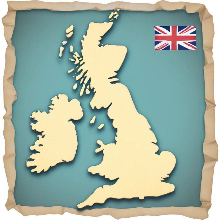 Uk map emoji