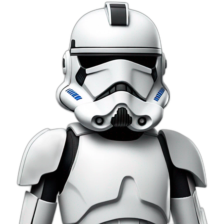 Clone trooper from star wars  emoji