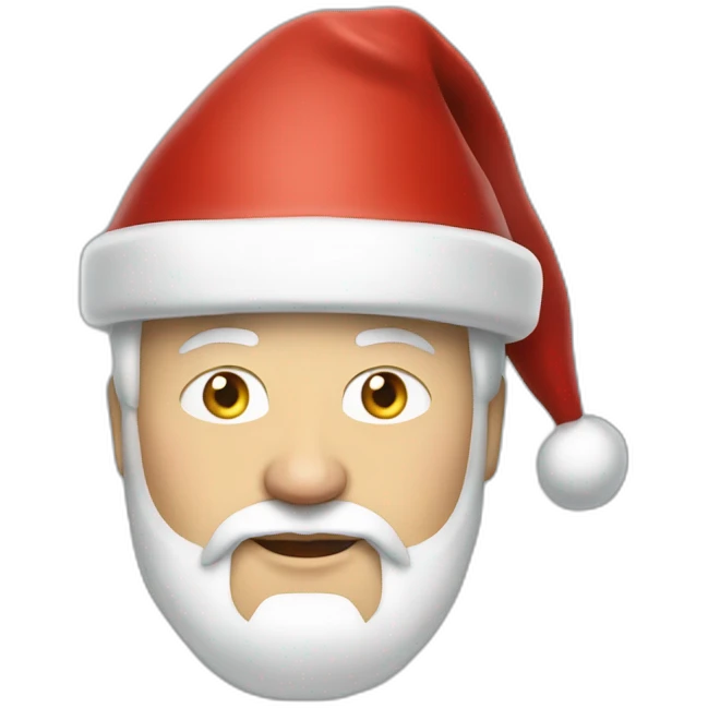 Elon musk Santa  emoji