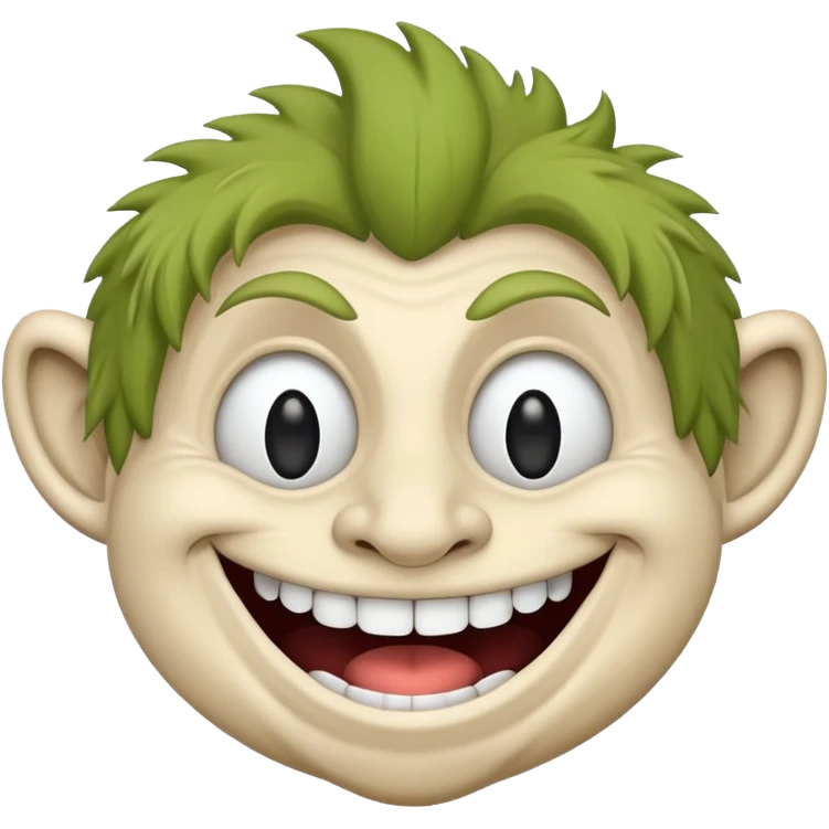 Troll face emoji
