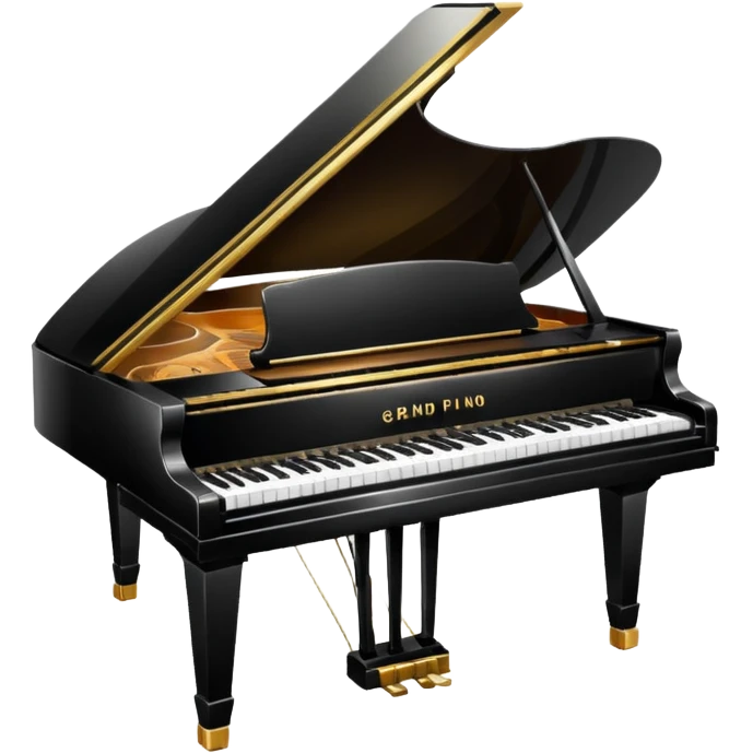 grand piano emoji