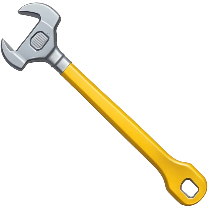 small yellow wrench emoji