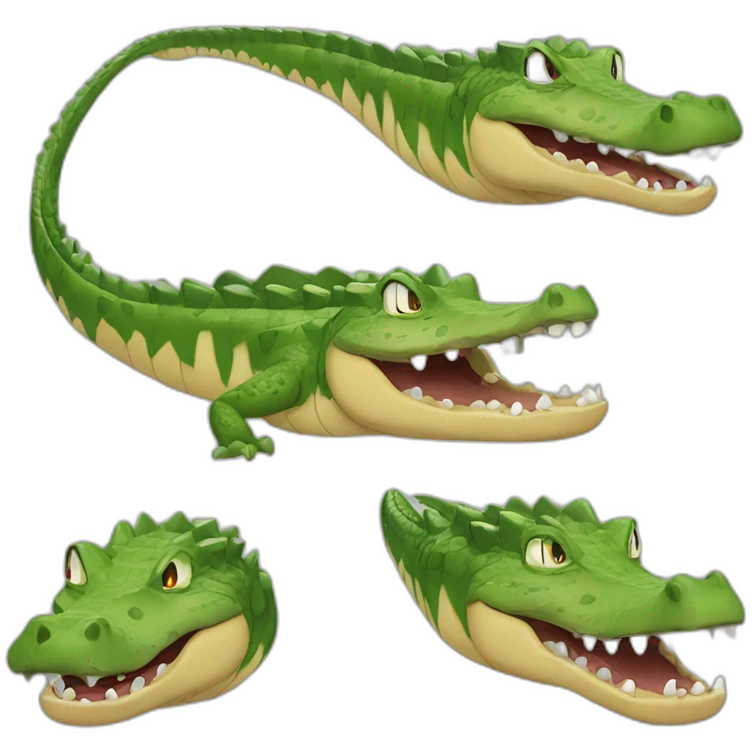 Crocodile dans one piece emoji