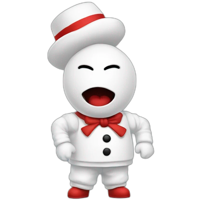 Bonhomme qui pleure animé emoji