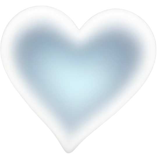 White heart with sparkles  emoji