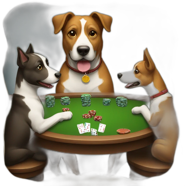 dogs-playing-poker emoji