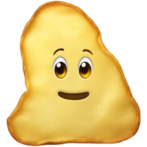 Potato chip emoji