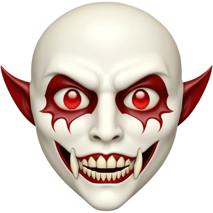 Vampire mask emoji