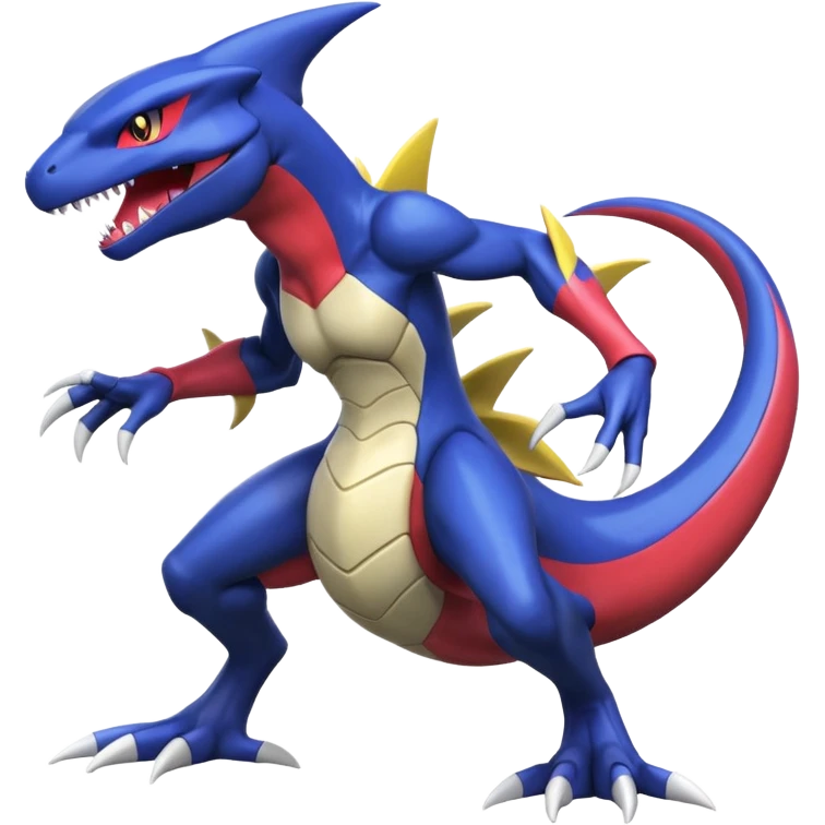 Inteleon-Greninja-Garchomp-dusin-fusion (full body) emoji