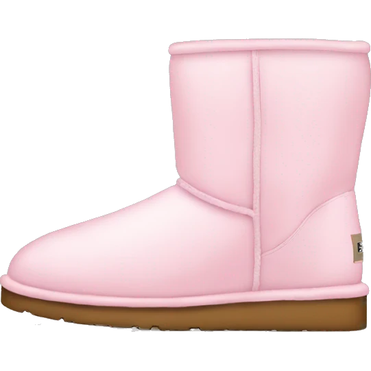 light pink uggs emoji