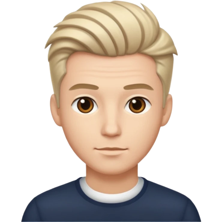 Man very style head emoji