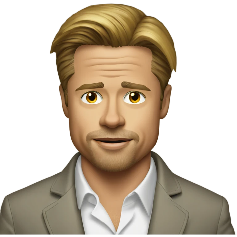 Brad Pitt emoji