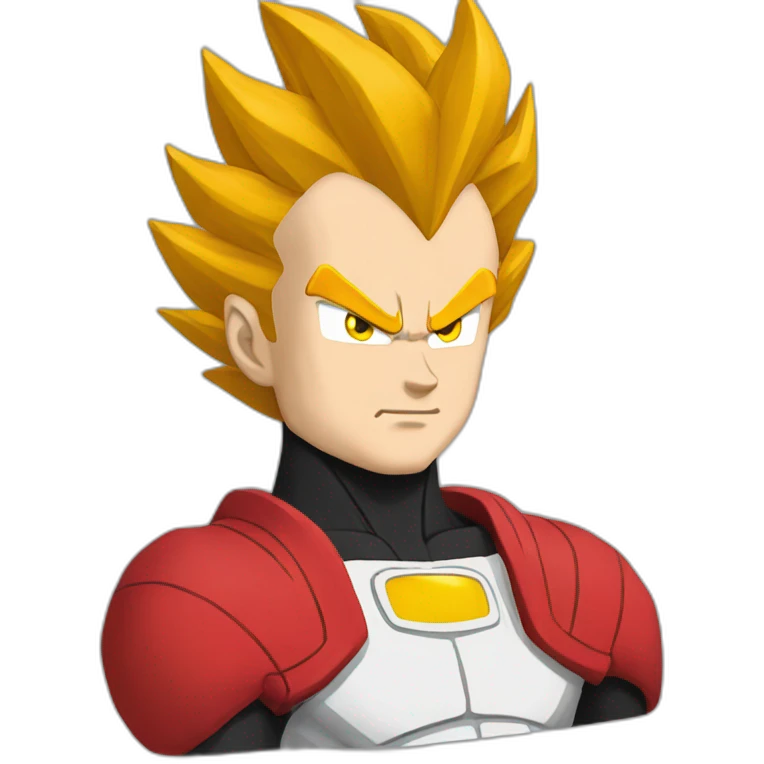 red vegeta planet emoji