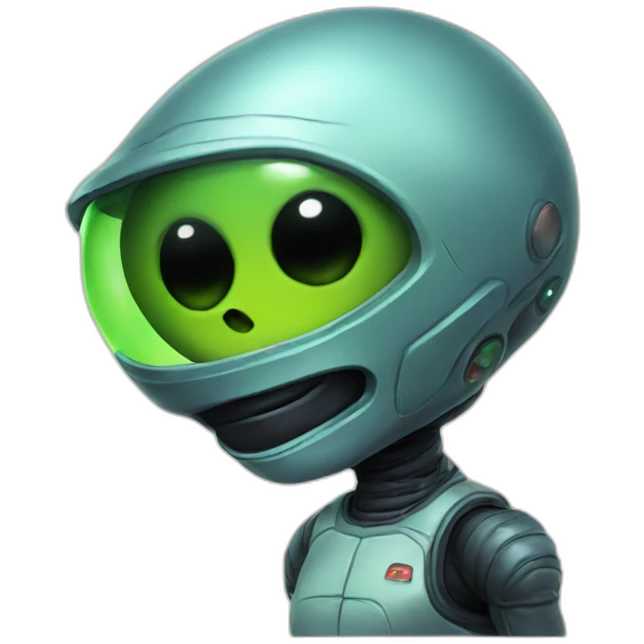 Space alien emoji