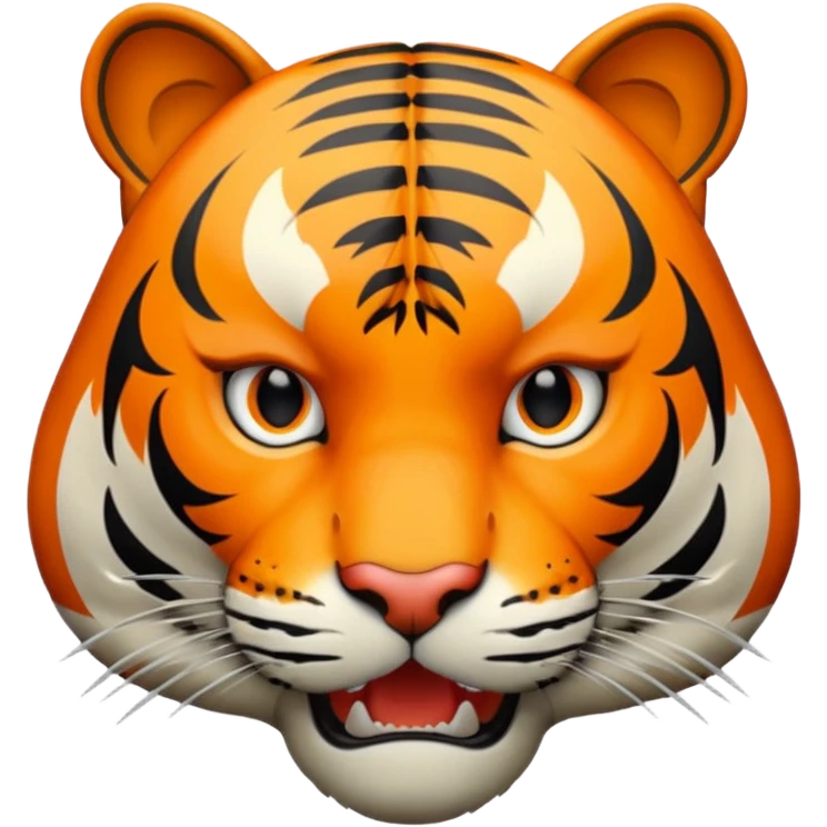 Very Dangerous tiger face emoji