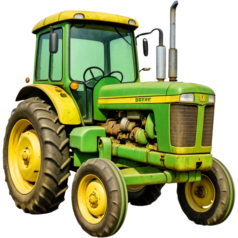 John deere tractor emoji