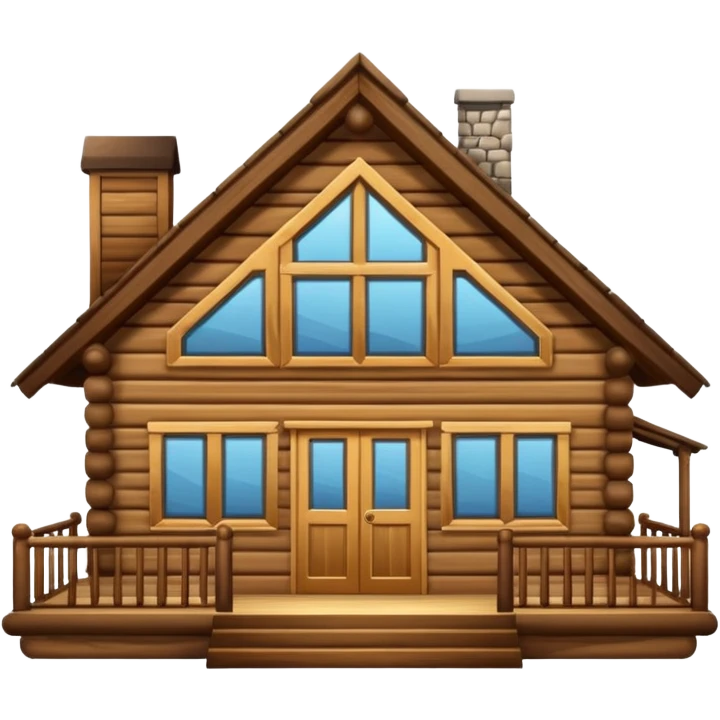 luxury cabin emoji