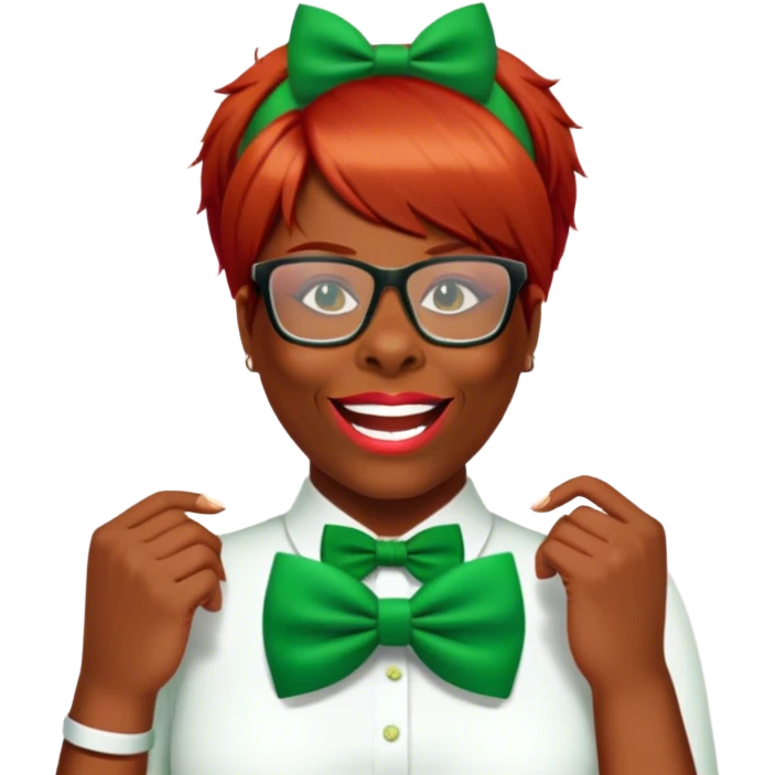 Stylish Leprechaun emoji
