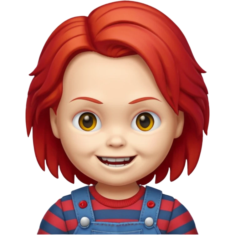 Un emojin de chuky emoji