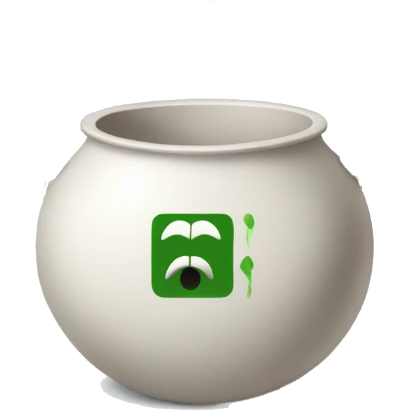 pot with  score bal emoji