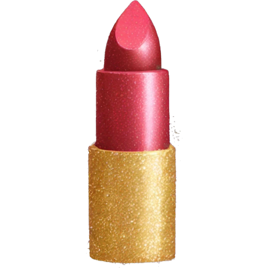 Glitter lipstick  emoji