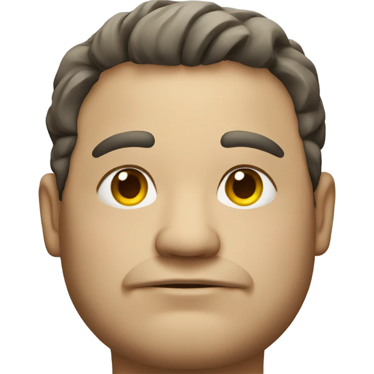 Fat guy bold emoji