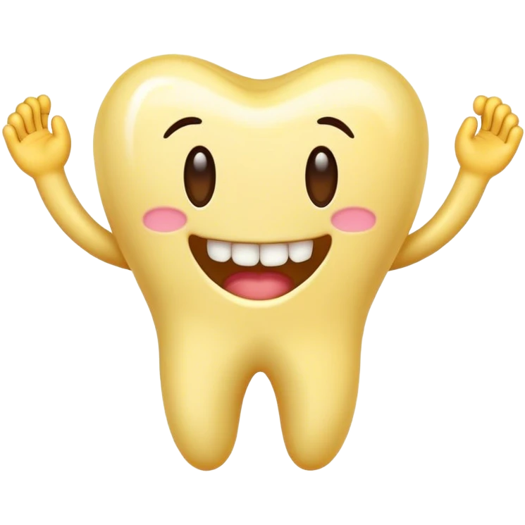 tooth dancing  emoji