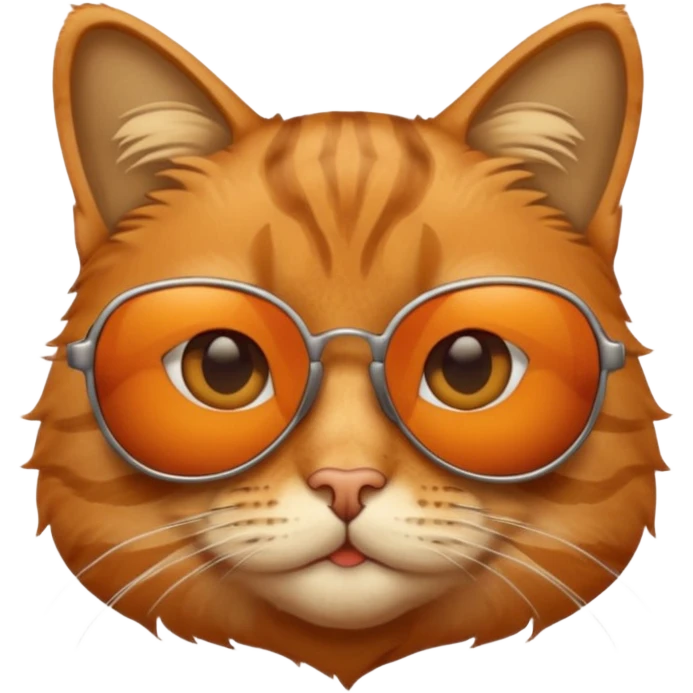 Cat wearing sunglasses emoji